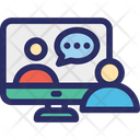 Live Call Video Call Communication Icon