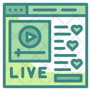 Live Coding Video  Icon