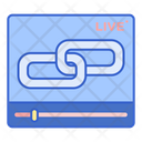 Live Links Hyper Link Network Icon