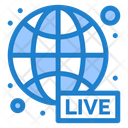 Live News Live News Broadcasting Live Broadcasting Icon