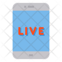 Live News In Mobile Icon