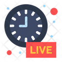 Live News Time Icon