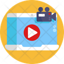 Live Streaming  Icon