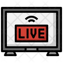 Live Streaming Television Tv Icon