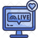 Live Streaming Icon