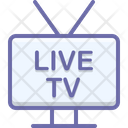 Online Tv Live Icon