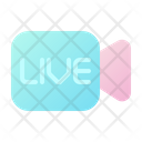 Live Video Live Camera Live Streaming Icon