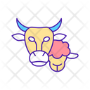 Livestock Cattle Animal Icon