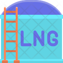 Mlng Storage Lng Storage Gas Tank Icon