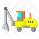 Backhoe loader  Icon
