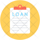 Loan Papers Contract Icon