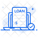 Loan Papers Property Document Loan Agreement Icon