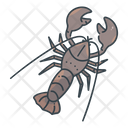 Lobster Crustacean Beach Icon