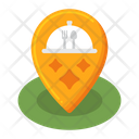 Local Cuisine Restaurant Location Food Delivery Location Icon
