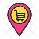 Location Shopping Location Shopping Placeholder Icon