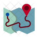 Location Camping Map Icon