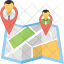 Business Location Map Icon