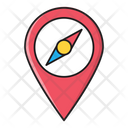 Navigation Map Location Icon
