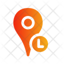 Location Time Navigation Direction Icon