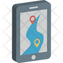 Location Tracker Mobile Mobile Gps Icon