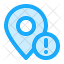 Location Warning Icon
