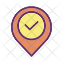 Locations Verify Location Check Location Icon
