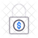 Lock Secure Dollar Icon