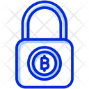 Lock Bitcoin Encryption Bitcoin Lock Icon