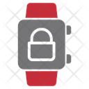 Lock Smartwatch Hand Watch Icon