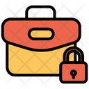 Lock Briefcase Icon