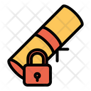 Lock Certificate Icon