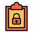 Lock Clipboard Icon