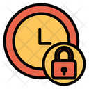 Lock Clock Icon