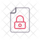 Lock File Private Icon