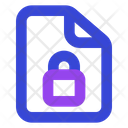 Lock File Icon