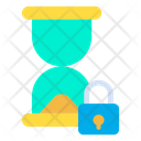 Hourglass Timing Lock Timing Icon
