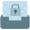 Lock Inbox Drawer Lock Mail Icon