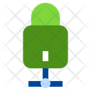 Lock Network Network Sharing Icon
