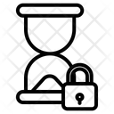 Hourglass Timing Lock Timing Icon
