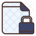 Locked Document Icon