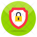 Locked Shield Icon