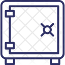 Safe Box Locker Bank Safe Icon