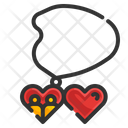 Locket Necklace Accessories Icon