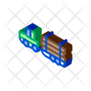 Logging Delivery Transport Icon