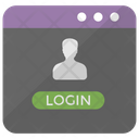 Login Id User Identification Personal Account Icon