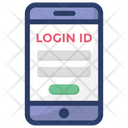 Secure Access Login Id Mobile Security Icon