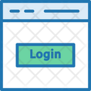 Login Web Page Icon