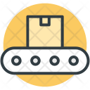 Logistic Package Conveyor Icon