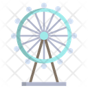 London Eye Ferriswheel Monument Icon
