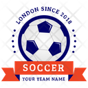 Soccer International Soccer Football Crest Icon